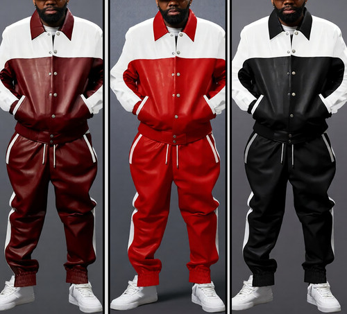 Men real new style - new, leather